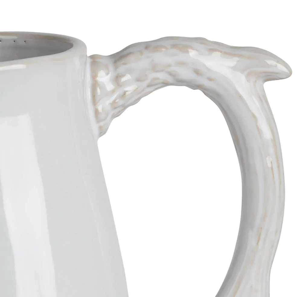 Pichet en grès blanc 1.5l - Foret