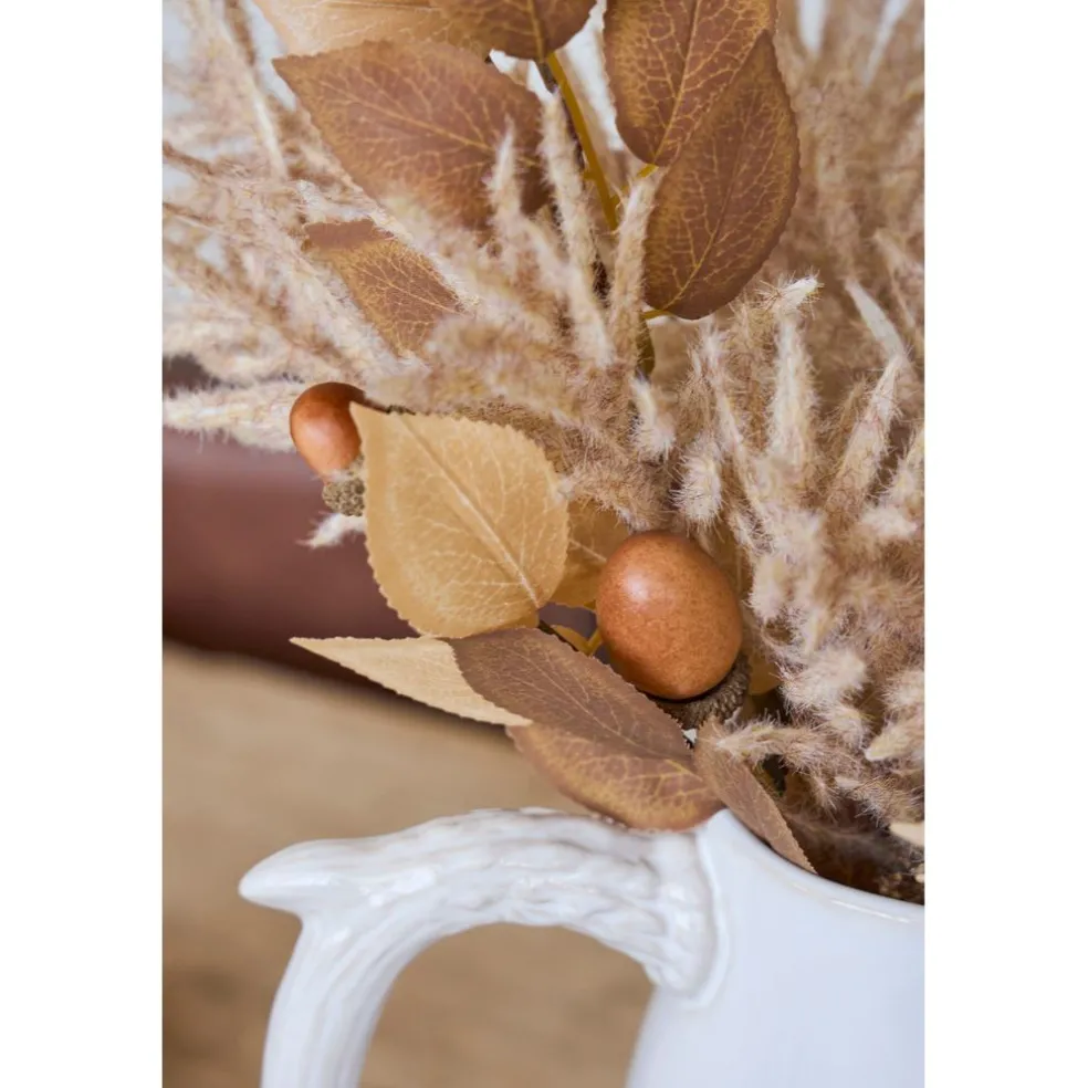 Pichet en grès blanc 1.5l - Foret