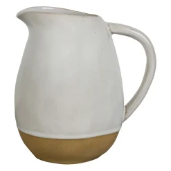 Pichet en grès blanc 1.9L - Jade