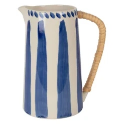 Pichet en grès en bleu 85cl - Bellagio