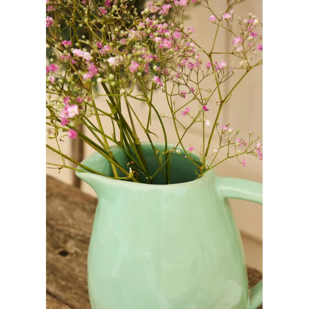 Pichet en grès vert d'eau 1.9L - Jade
