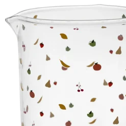 Pichet en verre multicolore 1l - Les Fruits