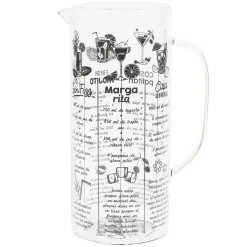 Pichet gradué avec recette cocktail 2l