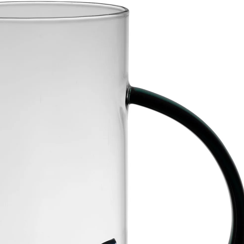 Pichet love en verre multicolore 1l - Colorea