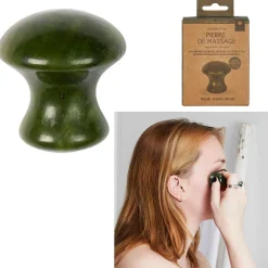 Pierre de massage ronde en jade