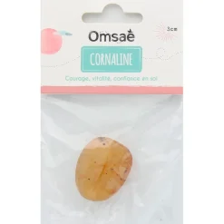 Pierre roulée cornaline taille L