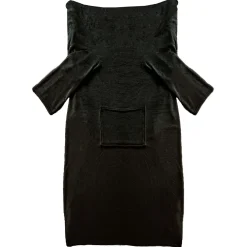 Plaid avec manches en tissu noir - Giny