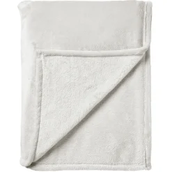 Plaid charlie 200x220cm snow white ivoire