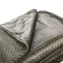 Plaid damier new kaki 130x170cm