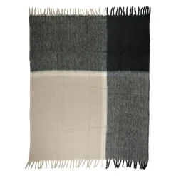 Plaid en acrylique et laine émeraude 130x170cm - Selestina