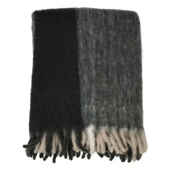 Plaid en acrylique et laine émeraude 130x170cm - Selestina