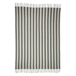 Plaid en acrylique vert 170x130cm - Somptua