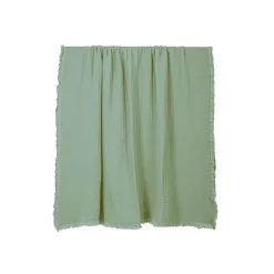 Plaid en coton amande 130x180cm - Vanly