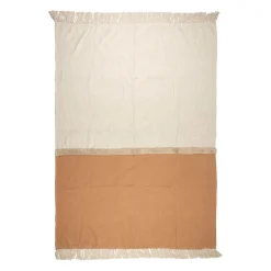 Plaid en coton nude 170x130cm - Neo