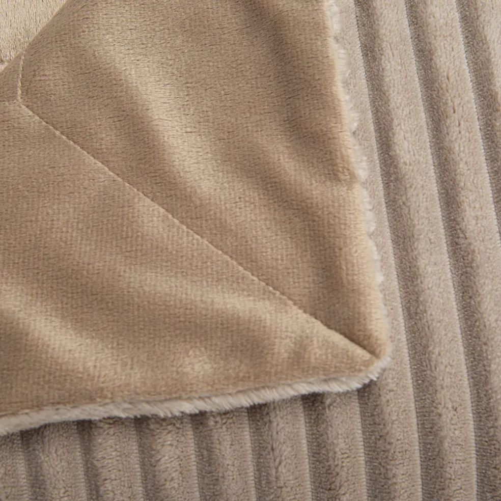 Plaid sultan taupe 130x170cm