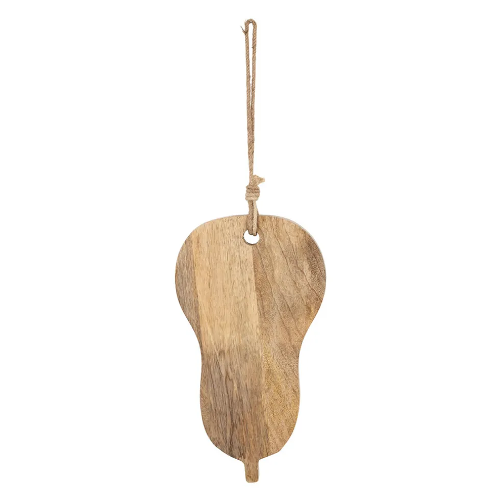 Planche à découper butternut en manguier naturel 19x35cm - P'tit Légume