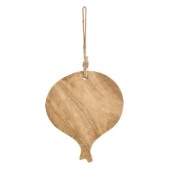 Planche à découper Oignon en manguier naturel 25x29cm - P'tit Légume
