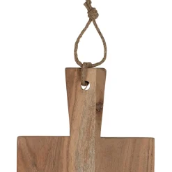 Planche à découper palmier en acacia naturel 70x20cm - Dalbert