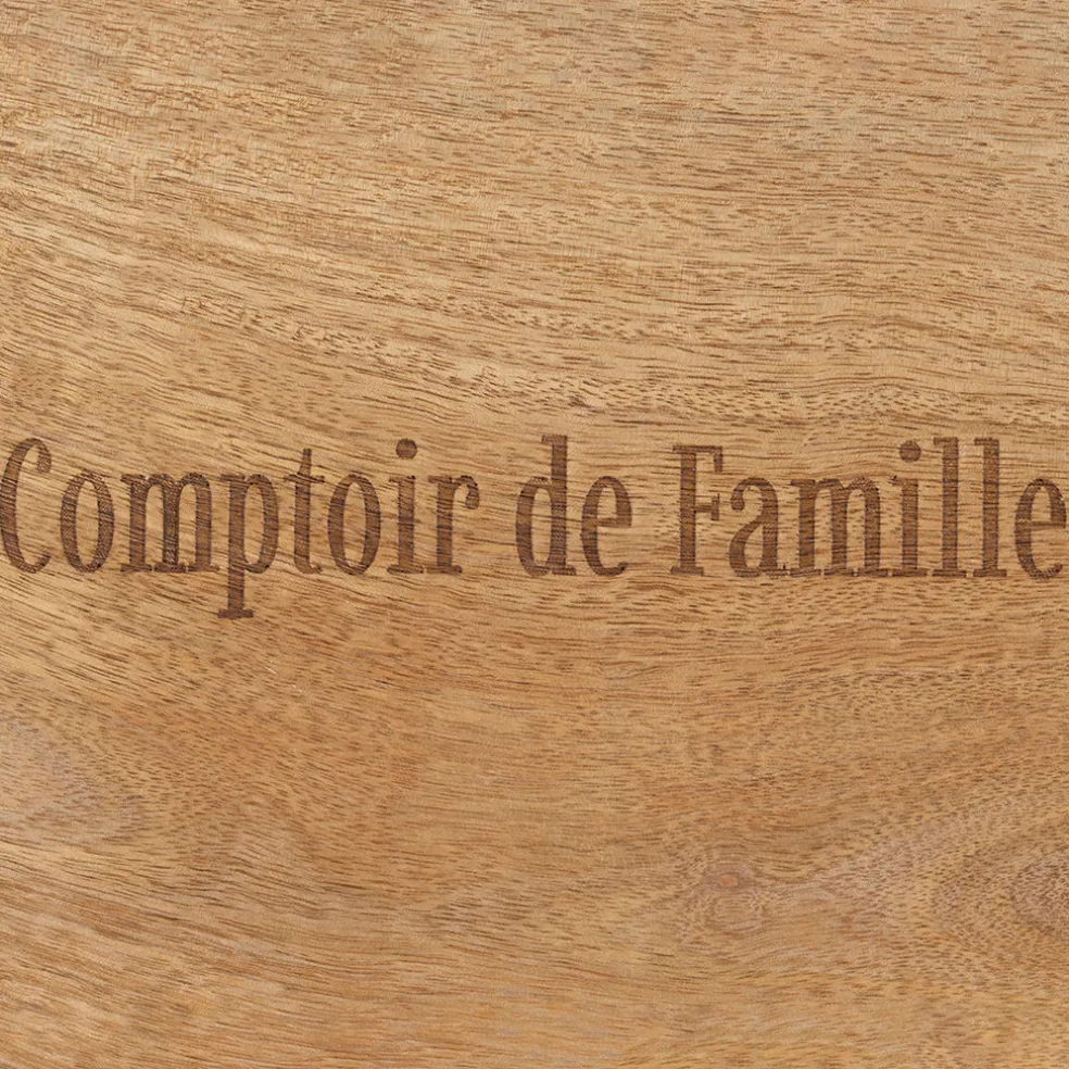 Planche a découper en manguier naturel 44.8x16cm - Cellier