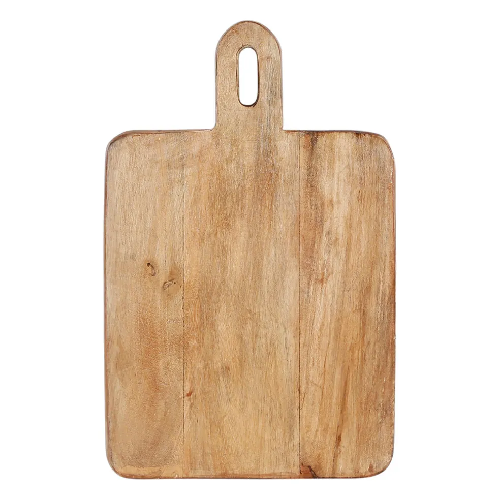 Planche a découper en manguier brun 24x38cm - Grand Office