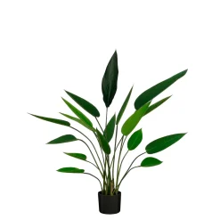 Plante artificielle Heliconia en pot h115cm