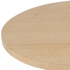 Plateau en marbre et manguier beige 30x30xh10cm - Organic