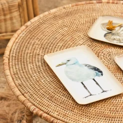 Plateau mouette en fert 16x26cm