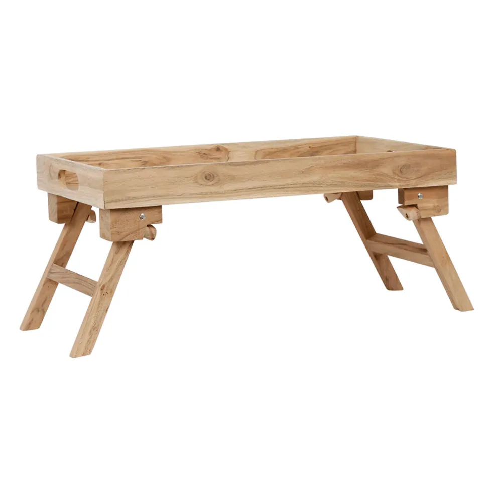 Plateau tv pliant en bois - dalbert