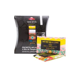 Pochette decouverte 6 thés hospitalite - bio