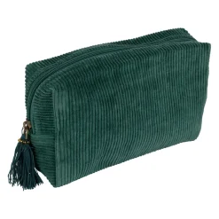 Pochette en coton et polyester emeraude - Manarola