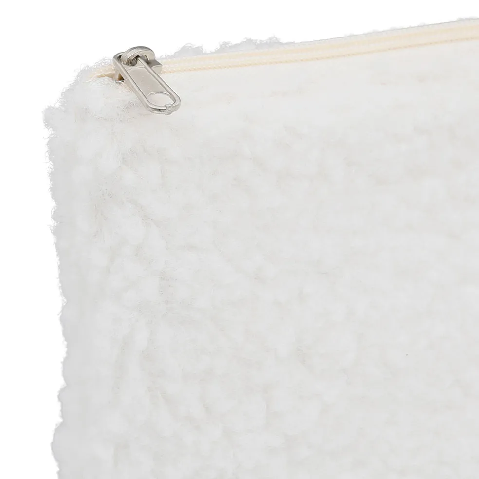 Pochette ourson en tissu blanc - Songes