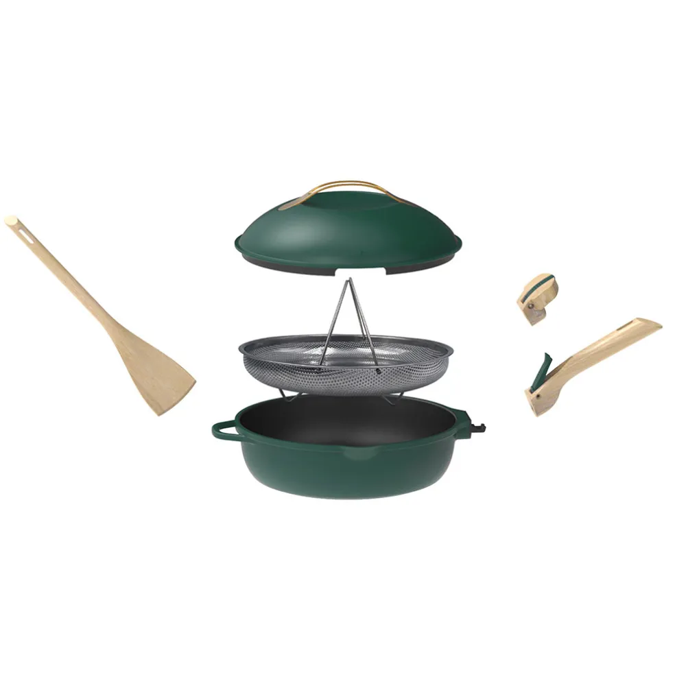 Poêle en aluminium canopée d28cm - La Fabuleuse