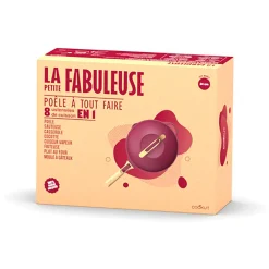Poêle en aluminium rubis d24cm - La Fabuleuse