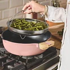 Poêle pivoine d28cm - La Fabuleuse