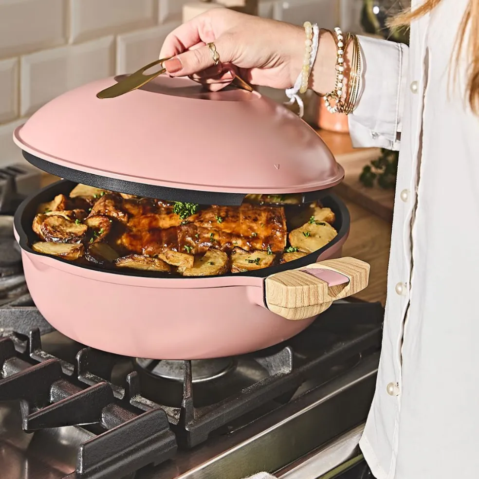 Poêle pivoine d28cm - La Fabuleuse