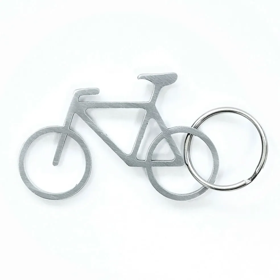 Porte cle decapsuleur velo