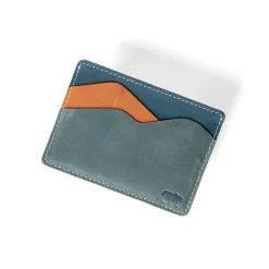 Portefeuille brooks en cuir fjord