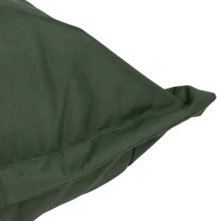 Pouf d'extérieur en tissu vert 95x95cm - Sola