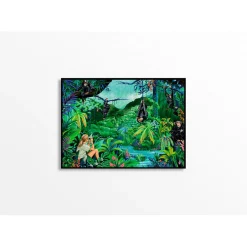 Puzzle jane goodall by piece & love pour jane goodall institute 68x49cm 1000 pieces