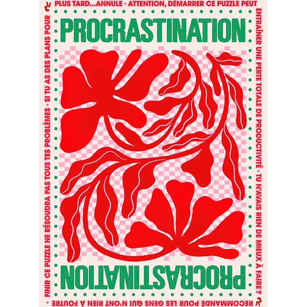 Puzzle Procrastination - 1000 pièces