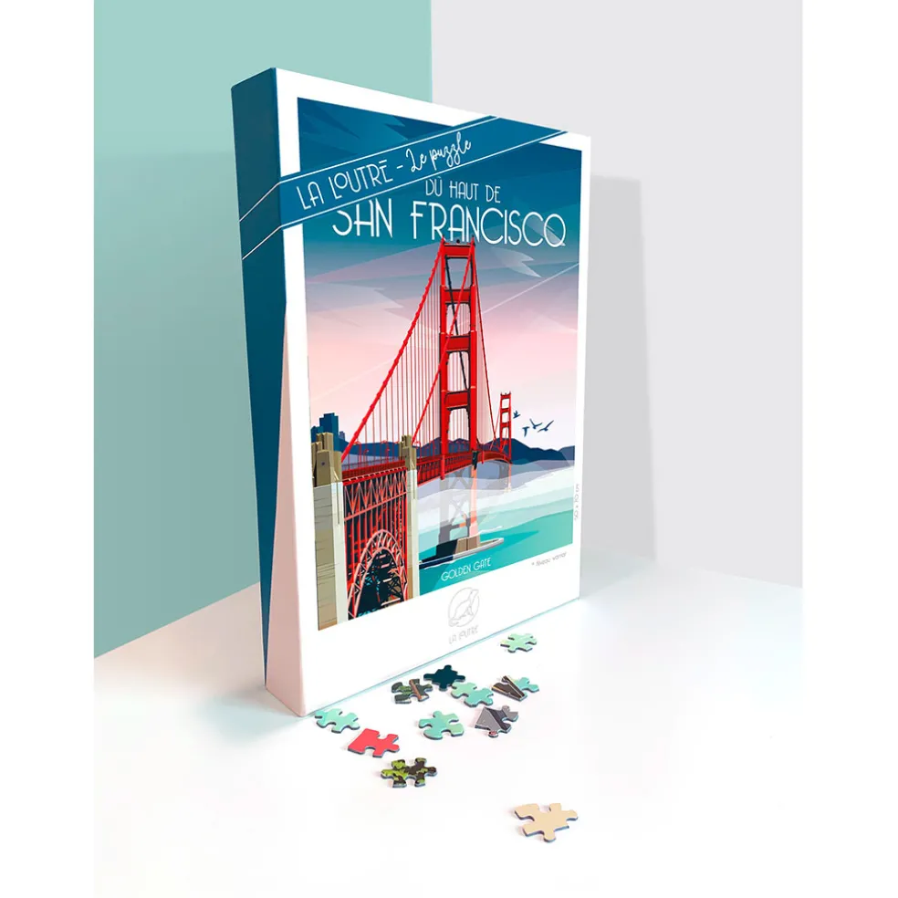 Puzzle san francisco 1000pcs 48x69cm