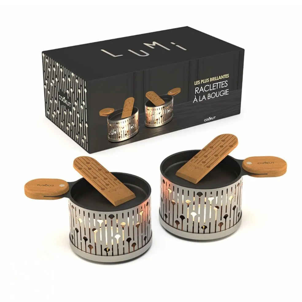 Raclette à la bougie pour 2 champagne