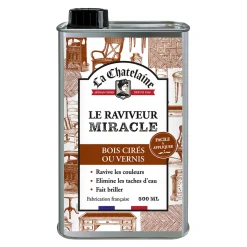Raviveur miracle pour bois cirés ou vernis 500ml