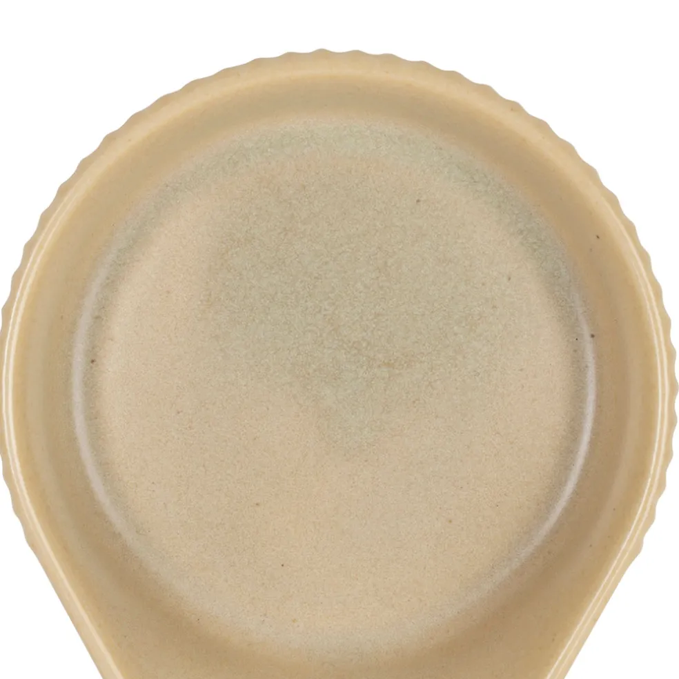 Repose cuillère en grès amande - Sweet Leaves