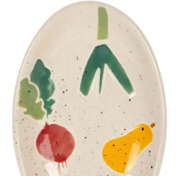 Repose cuillère en grès multicolore - P'tit Légume