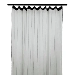 Rideau en lin blanc 140x280cm - Calvi