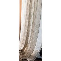 Rideau en lin blanc 140x280cm - Calvi