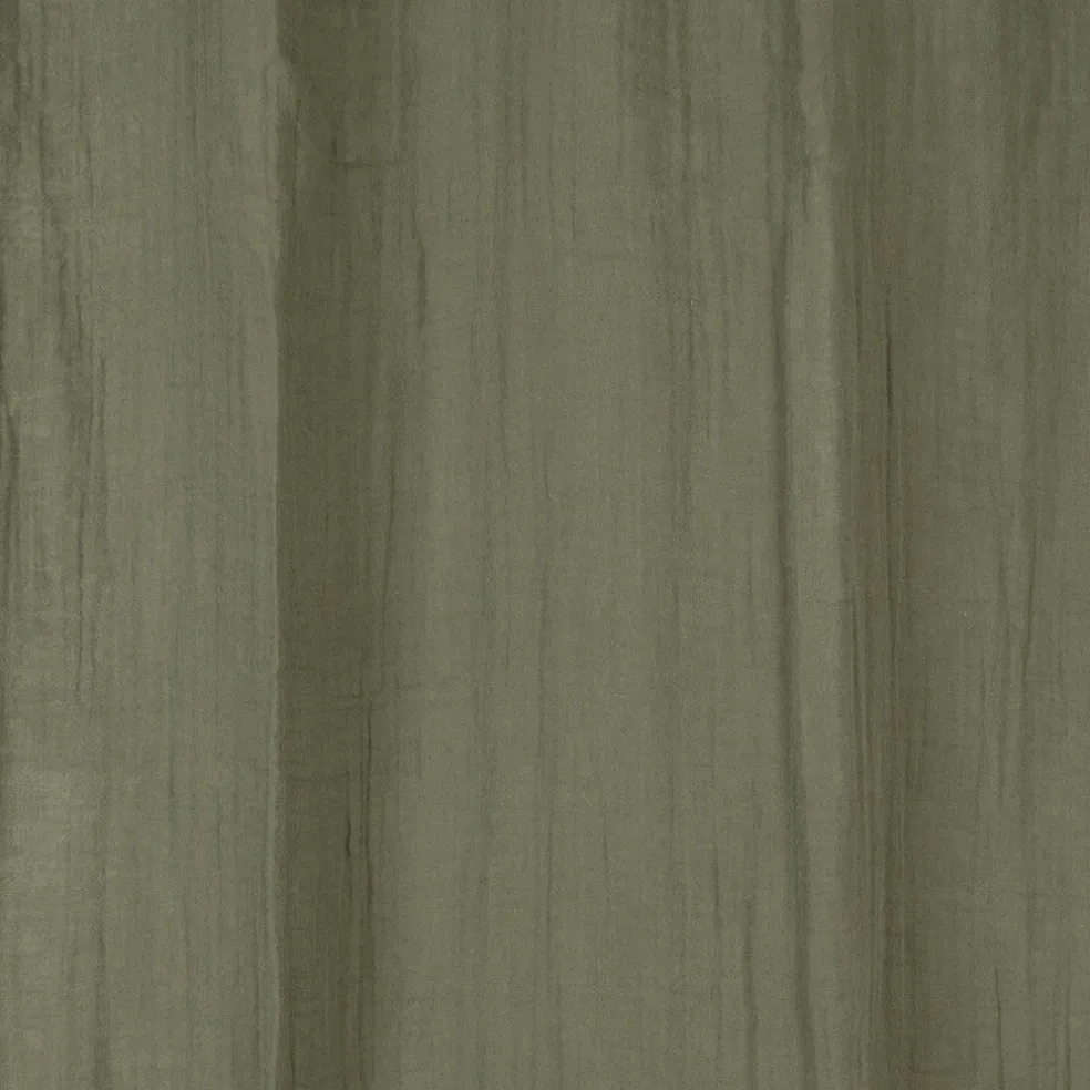 Rideau en voile de coton kaki avec oeillets 120x280cm - Dili