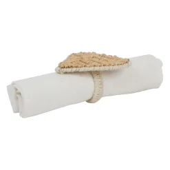 Rond de serviette coeur en bois