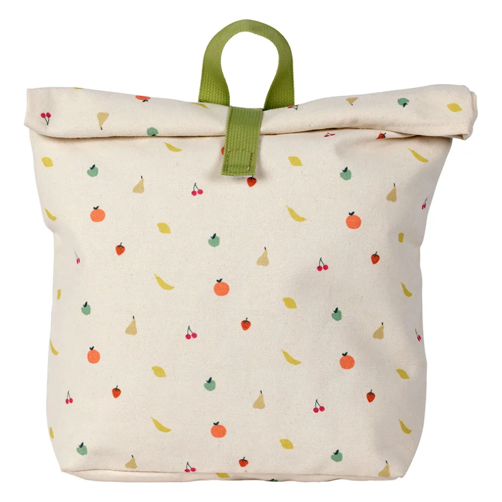 Sac à dos en coton multicolore - Les Fruits